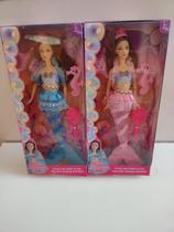 Boneca Sereia Musical com Acessórios