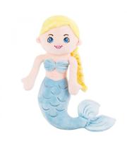 Boneca Sereia Pelúcia Azul 37cm Boneca Sereia Pelúcia Azul 37cm