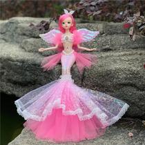 Boneca Sereia Princesa Para Crianças, Presente De Aniversário, Brinquedo Para Casa De Bonecas