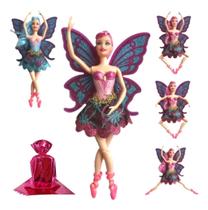 Boneca Silicone Fada Bailarina Pernas Arituculada