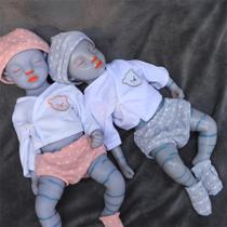 Boneca Silicone Reborn SERENDOLL 45 cm de corpo inteiro Blue Boby Boneca Silicone Reborn SERENDOLL 45 cm de corpo inteiro Blue Boby
