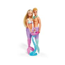 Boneca Simba Steffi Love Mermaid Family grávida com Kevin