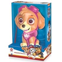 Boneca Skye Patrulha Canina Cofre Vínil Poupatrulha 2972 - Líder Boneca Skye Patrulha Canina Cofre Vínil Poupatrulha 2972 - Líder