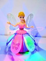 Boneca Small Angel Luz Musica Gira 360º graus