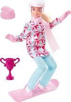 Boneca Snowboarder Loira 30,5 cm com acessórios