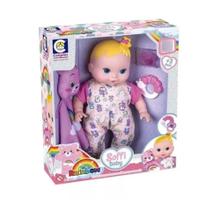 Boneca Soffi Baby Rainbow Naninha 2655- Cotiplas Boneca Soffi Baby Rainbow Naninha 2655- Cotiplas