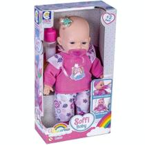 Boneca soffi baby unicornio 34cm cotiplas