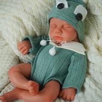 Boneca SOFTMARY Full Silicone 30 cm Lifelike Reborn Sleeping