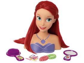 Boneca Styling Head Disney Princesa Ariel - com Acessórios Baby Brink