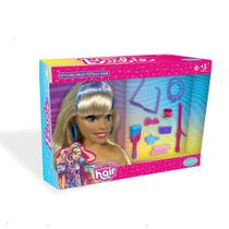 Boneca Styling Head Tottaly Hair Loira Barbie Pupee 1245