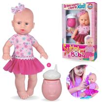 Boneca Sukinho Baby Com Mamadeira Brinquedo Infantil Menina