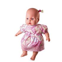 Boneca Super Macia Baby Bebê Judy 45Cm