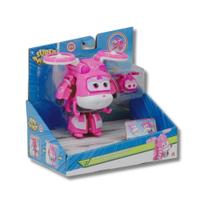 Boneca super wings transformavel dizzy e mini super pet - multikids