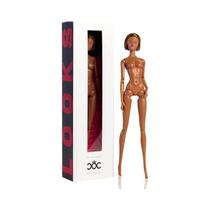 Boneca Supermodelo De 32cm Com Pele De Pérola Preta, Corpo Móvel Com 12 Articulações, Brinquedo DIY