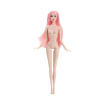 Boneca Supermodelo Nua De 32cm, 16 Articulações Móveis, Cabelos Longos, Pele Branca, Brinquedos Para Boneca Supermodelo Nua De 32cm, 16 Articulações Móveis, Cabelos Longos, Pele Branca, Brinquedos Para