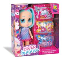 Boneca Surpresas-diver Surprise C/ Acessórios-divertoys