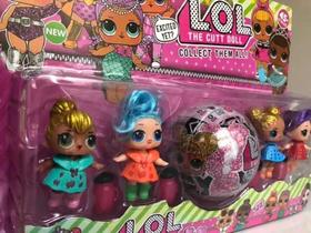 Boneca Surprise Cabelo E Glitter Emborrachadas+bola Surpresa - toy