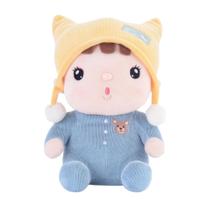 Boneca Sweet Candy Bebê 27 cm Azul - Metoo