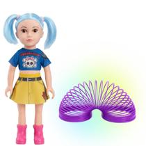 Boneca Sweet Pop Guerreiras 40CM+ Mola Maluca Brinde -