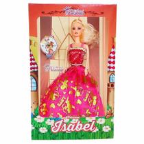 Boneca Sweet Princesa Isabel 30Cm Estilo Barbie Brinquedo