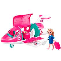 Boneca Thamy Plane Aeronave Piloto Passeio de Avião Divertido 9045-1 - Dorémi Boneca Thamy Plane Aeronave Piloto Passeio de Avião Divertido 9045-1 - Dorémi