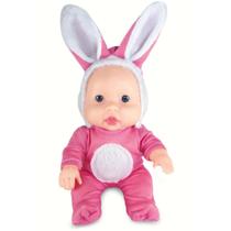 Boneca Tininha Coelhinha Rosa Brinquedo Infantil - Sid-Nyl