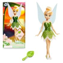 Boneca Tinker Bell Disney - 28cm com Pente - Princesas Disney