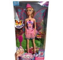 Boneca Tipo Barbie Borboleta Butterfly Fairy Musical