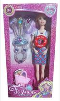 Boneca Tipo Barbie Fashionista Com Acessorios Musicais Boneca Tipo Barbie Fashionista Com Acessorios Musicais