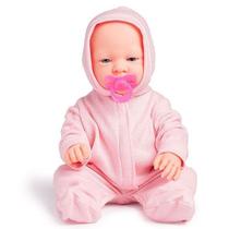 Boneca Tipo Bebê Reborn Anjo Collection Macacão - Anjo Brinquedos