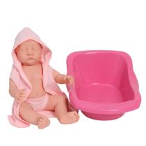 Boneca Tipo Reborn Realista Com Banheira 100% Vinil Fofinha