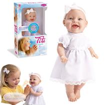 Boneca Titi Primeira Oracao Menina O Reza Pai Nosso Som Fofa