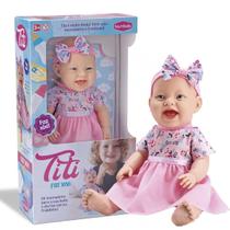 Boneca Titi Que Faz Xixi 34cm Vem Com Acessorios Bambola