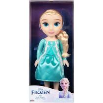Boneca Toddler Frozen Elsa 38 cm Disney Princesas Multikids