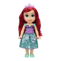 Boneca Toddler Princesas Disney Ariel 38cm Multikids