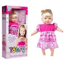 Boneca Totsy Fala 113 Frases 42cm com Chupeta - Super Toys