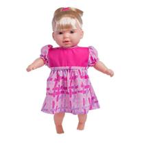 Boneca Totsy Frases C/Cabelo 331 Super Toys