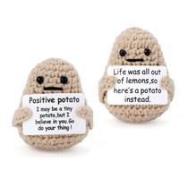 Boneca TOYMIS Tricotada de Lã Batata de 7,6 cm Mini Funny Positive Life