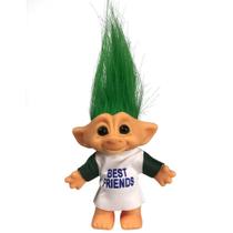 Boneca Troll Yintlilocn Vintage 7,5 cm com cabelo verde para crianças Boneca Troll Yintlilocn Vintage 7,5 cm com cabelo verde para crianças