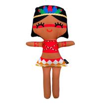 Boneca Tuane Indigena Naninha - Gente Que Adora Boneca Tuane Indigena Naninha - Gente Que Adora