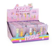 Boneca Turma da Manu 9CM Sortido - Display com 24 Unidades