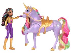 Boneca Unicorn Academy Sophia e Unicórnio Light - Magic Wildstar com Acessórios Sunny Brinquedos