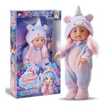 Boneca Unicórnio Dream Land Em Vinil Articulada Lançamento Beetoys