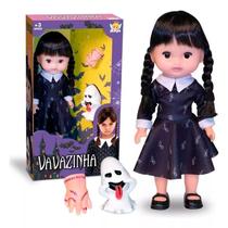 Boneca Vavinha Fantasminha Inspiração Série Wandinha - Angel Toys