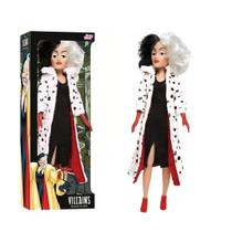 Boneca Vilãs Cruella 55Cm Disney Vila Grande Babybrink