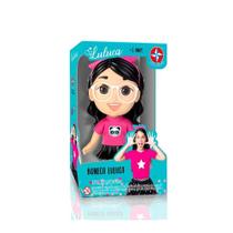 Boneca Vinil Luluquinha Estrela 20cm - Brinquedo Interativo