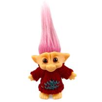 Boneca Vintage Troll Yintlilocn 19 cm com Roupa de Lã