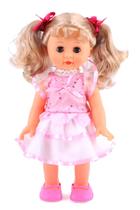 Boneca Walking Doll Belinda Fashion 12 de vinil interativa para bebês