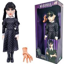 Boneca Wandinha A Família Addams Brinquedo - Baby Brink