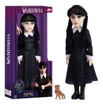 Boneca Wandinha Addams E Mãozinha Wednesday Original Netflix Boneca Wandinha Addams E Mãozinha Wednesday Original Netflix